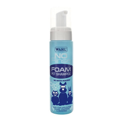 Wahl No Rinse Foam Pet Shampoo 200ml Wahl