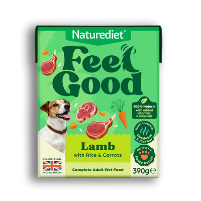 Naturediet Feel Good Lamb, 12 x 390g