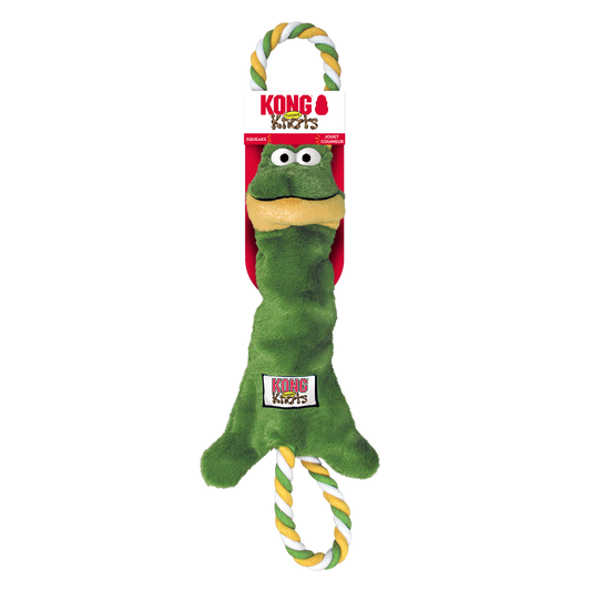 KONG TuggerKnots Frog Small/Medium - UK9 Petcare