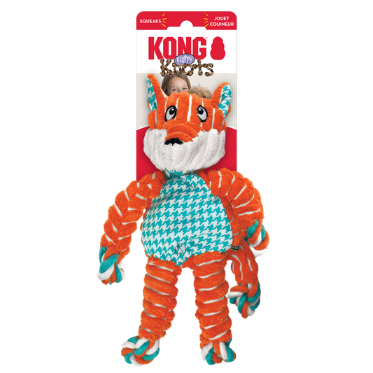 KONG Floppy Knots Fox Small/Medium - UK9 Petcare