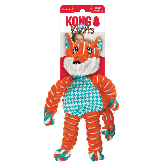 KONG Floppy Knots Fox Small/Medium - UK9 Petcare
