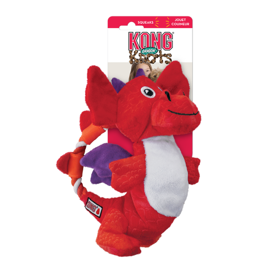 KONG Dragon Knots Assorted Medium/Large - UK9 Petcare