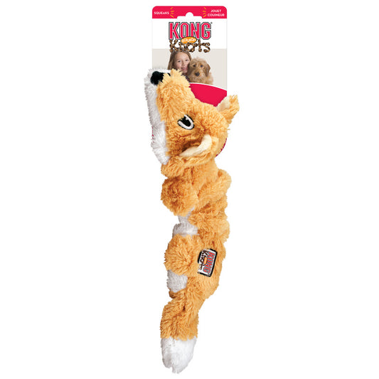 KONG Scrunch Knots Fox Medium/Large (35.5cm) - UK9 Petcare