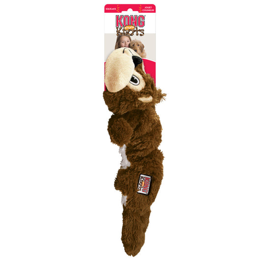 KONG Scrunch Knots Squirrel Medium/Large (35.5cm) - UK9 Petcare