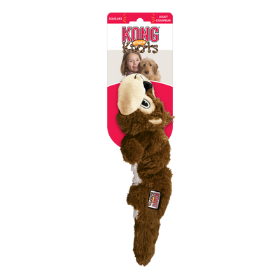 KONG Scrunch Knots Squirrel Small/Medium (25.4cm) - UK9 Petcare