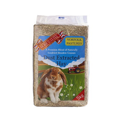 Norfolk Pastures Dust Extracted Meadow Hay, X Large (approx. 5kg)