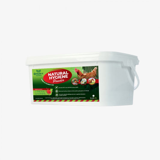 Organ-X Desi-Dust Natural Hygiene Powder, 2kg Bucket