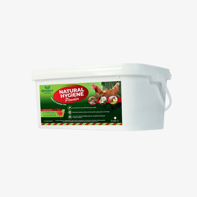 Organ-X Desi-Dust Natural Hygiene Powder, 2kg Bucket
