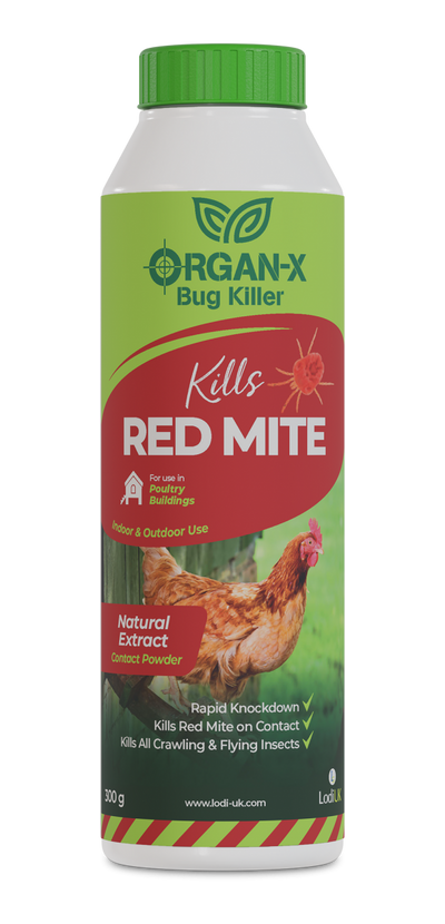 Organ-X Red Mite Killer Powder, 300g