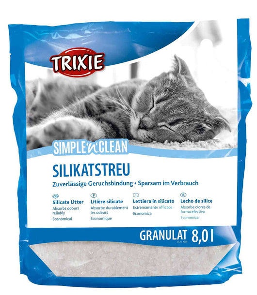 Trixie Simple'n'Clean Silicate Cat Litter, 8L