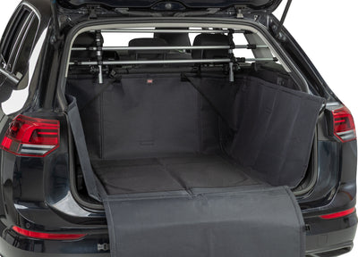 Trixie Protective Car Boot Blanket for Dogs with Bumper Protection and High Sides, 1.64 x 1.25m, Black