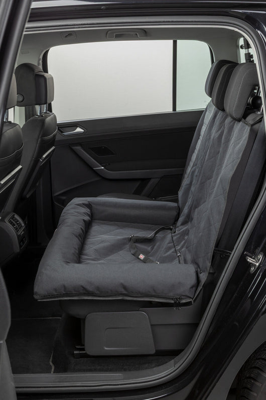 Trixie Double Dog Car Seat Cushion, 95 x 10 x 50cm, Black