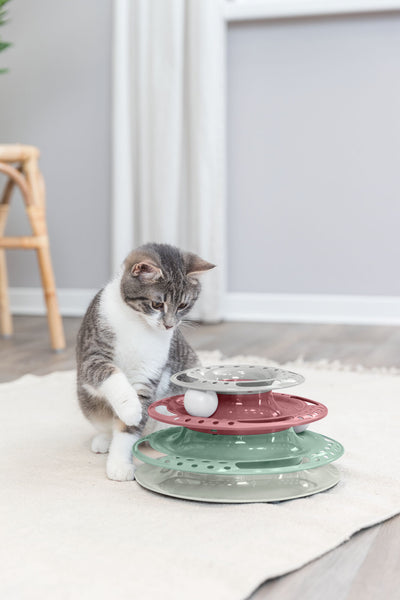 Trixie Catch the Balls Cat Toy Tower, 25cm