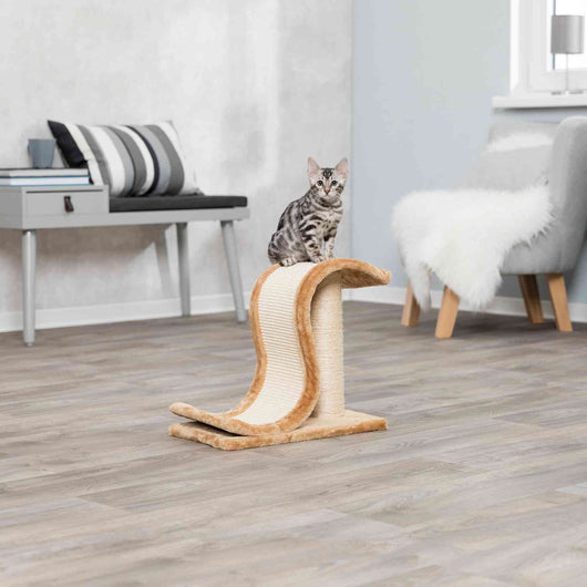Trixie Inca Scratching Wave, 39cm, Light Brown