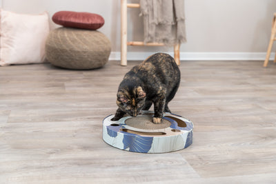 Trixie Scratching Drum with Toys, 33cm