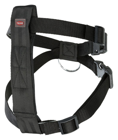 Trixie Car Harness for Dogs with Seat Belt, L 70-90cm/25mm, Black