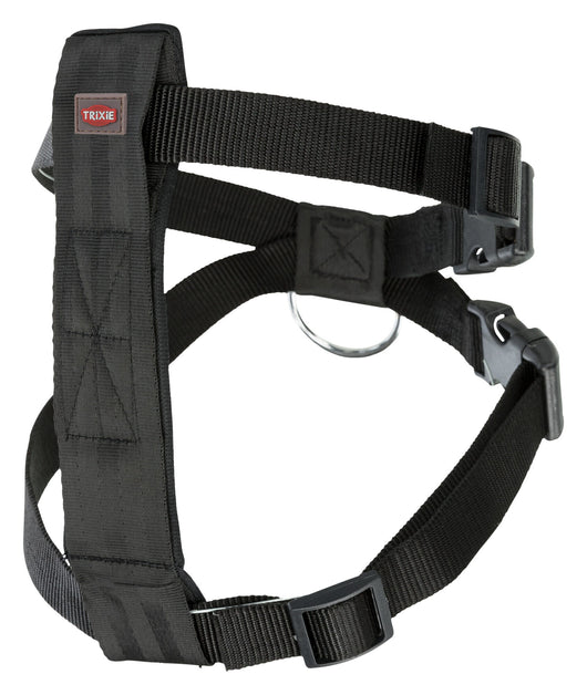 Trixie Car Harness for Dogs with Seat Belt, L 70-90cm/25mm, Black