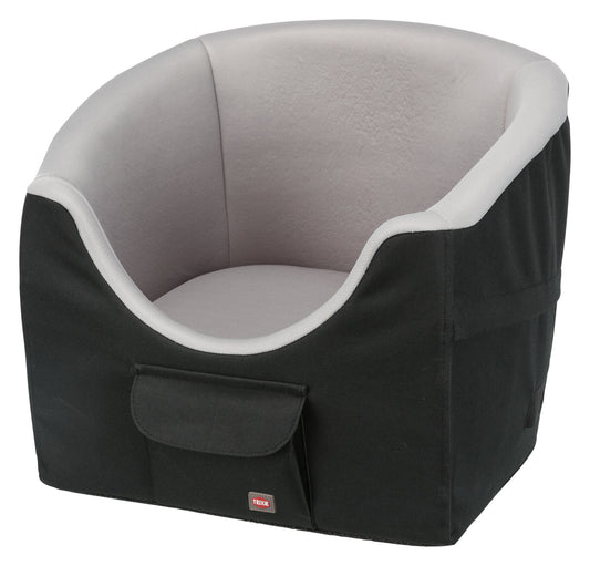 Trixie Dog Car Seat, 45 x 39 x 42cm, Black/Grey