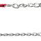 Trixie Chain Lead with Hand Loop, 1m/4mm, Red