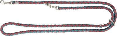 Trixie Cavo Adjustable Lead, L-XL 2m/18mm, Sangria/Petrol