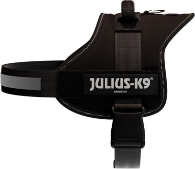 Julius-K9 Powerharness Size 0 (M) 58-76cm/40mm, Black