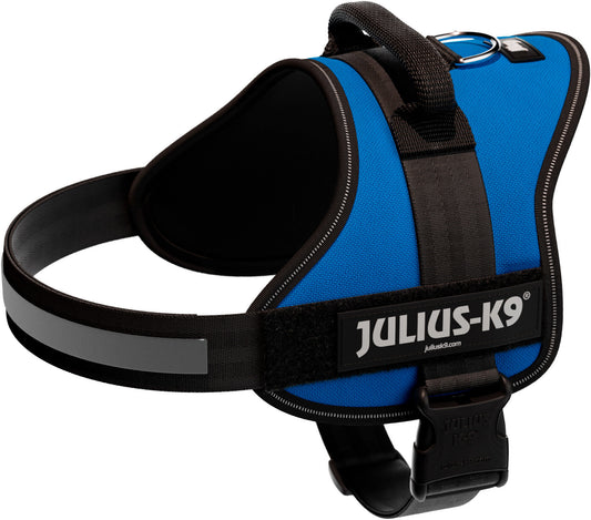 Julius-K9 Powerharness Size 0 (M) 58-76cm/40mm, Blue