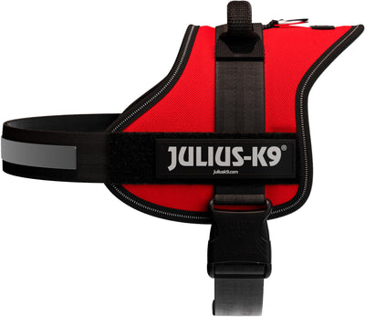 Julius-K9 Powerharness Size 0 (M) 58-76cm/40mm, Red