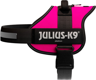 Julius-K9 Powerharness Size 2 (XL) 71-96cm/50mm, Fuchsia