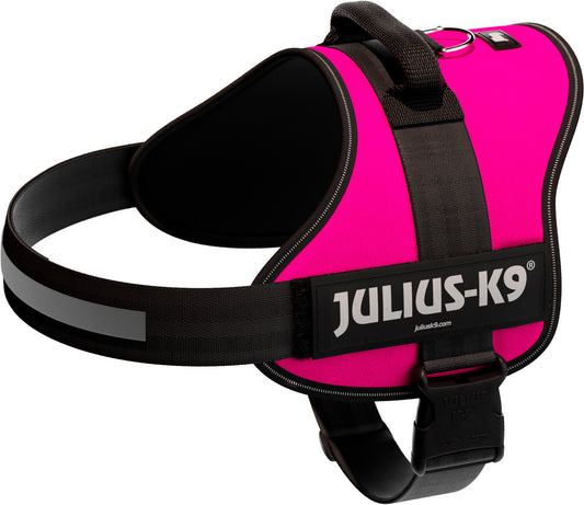 Julius-K9 Powerharness Size 3 (XXL) 82-115cm/50mm, Fuchsia