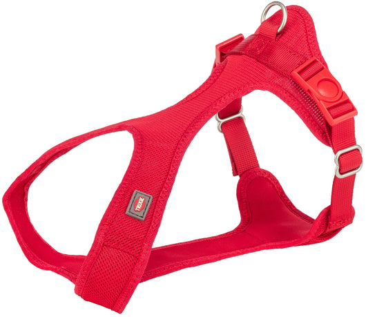 Trixie Comfort Soft Touring Harness, S 33-50cm/20mm, Red