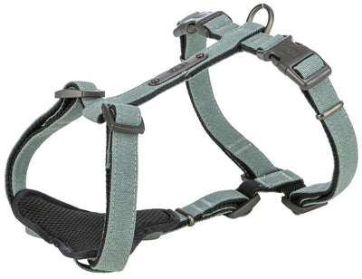 Trixie CityStyle Cotton H-Harness, S-M 42-60cm/15mm, Sage