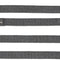 Trixie CityStyle Cotton Adjustable Lead, M-L 2m/20mm, Black
