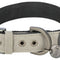 Trixie CityStyle Extra Wide Cotton Collar, S-M 30-37cm/25mm, Light Grey