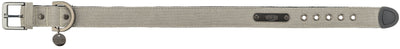 Trixie CityStyle Extra Wide Cotton Collar, XS-S 25-32cm/25mm, Light Grey