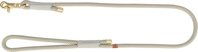 Trixie Soft Rope Lead, M-L 1m/10mm, Grey/Light Grey