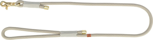 Trixie Soft Rope Lead, M-L 1m/10mm, Grey/Light Grey