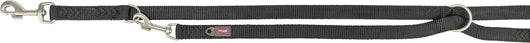 Trixie Premium Double-Layered Adjustable Lead, XS-S 2m/15mm, Black