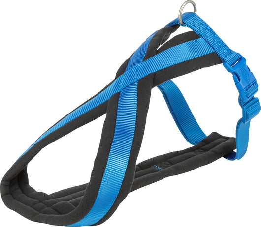 Trixie Premium Touring Harness, L-XL 70-110cm/25mm, Royal Blue