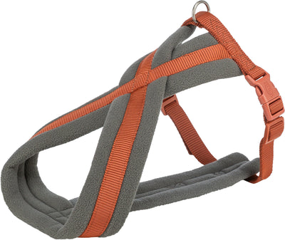 Trixie Premium Touring Harness, M 45-80cm/25mm, Rust