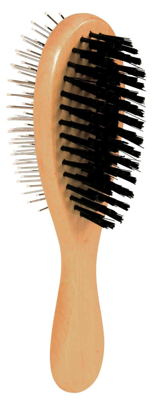 Trixie Wooden Brush Double Sided 6 x 21cm