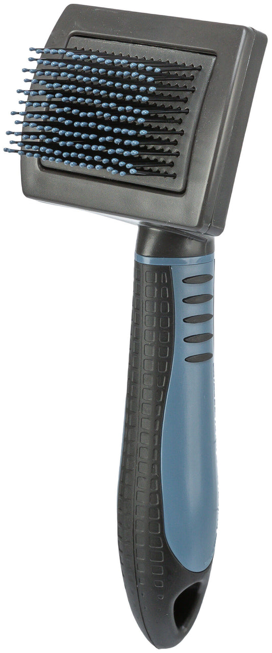 Trixie Soft Brush With Extra Soft Plastic Bristles 7 x 16cm