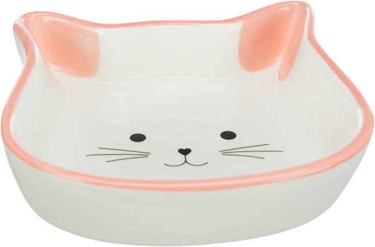 Trixie Ceramic Bowl Cat Face 0.25L /12cm