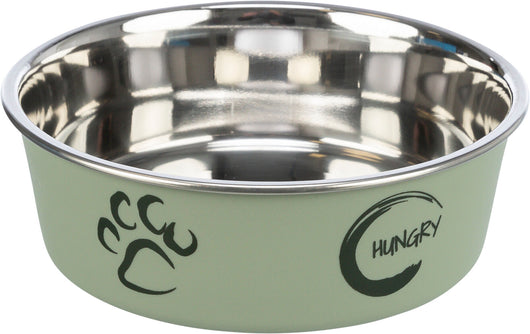 Trixie Stainless Steel Bowl, 2.2L/23cm, Assorted Colours