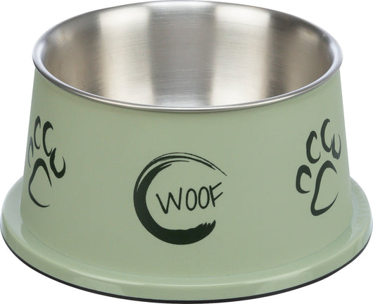 Trixie Long-Ear Bowl, Stainless Steel/Plastic, 0.9L/19cm, Assorted Colours