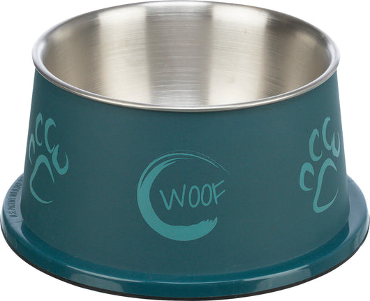 Trixie Long-Ear Bowl, Stainless Steel/Plastic, 0.9L/19cm, Assorted Colours