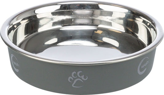 Trixie Cat bowl short-nosed breeds, Stainless Steel 0.25 l/ 13 cm