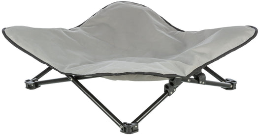 Trixie Dog Camping Bed, 69 x 20 x 69cm, Beige/Black