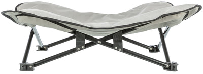 Trixie Dog Camping Bed, 88 x 32 x 88cm, Beige/Black