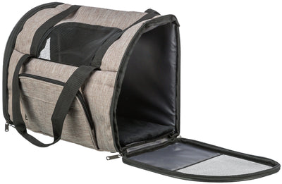 Trixie Shiva Dog Backpack, 41 x 30 x 21cm, Brown/Beige