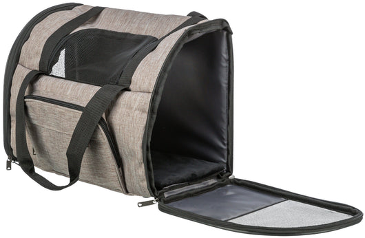 Trixie Shiva Dog Backpack, 41 x 30 x 21cm, Brown/Beige